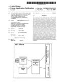 System and method for manage and control near field communication for a mobile multifunctional device when the device is uncharged or only partially charged diagram and image