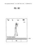 MOBILE TERMINAL AND METHOD OF DOWNLOADING CONTENT THEREIN diagram and image