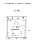 MOBILE TERMINAL AND METHOD OF DOWNLOADING CONTENT THEREIN diagram and image