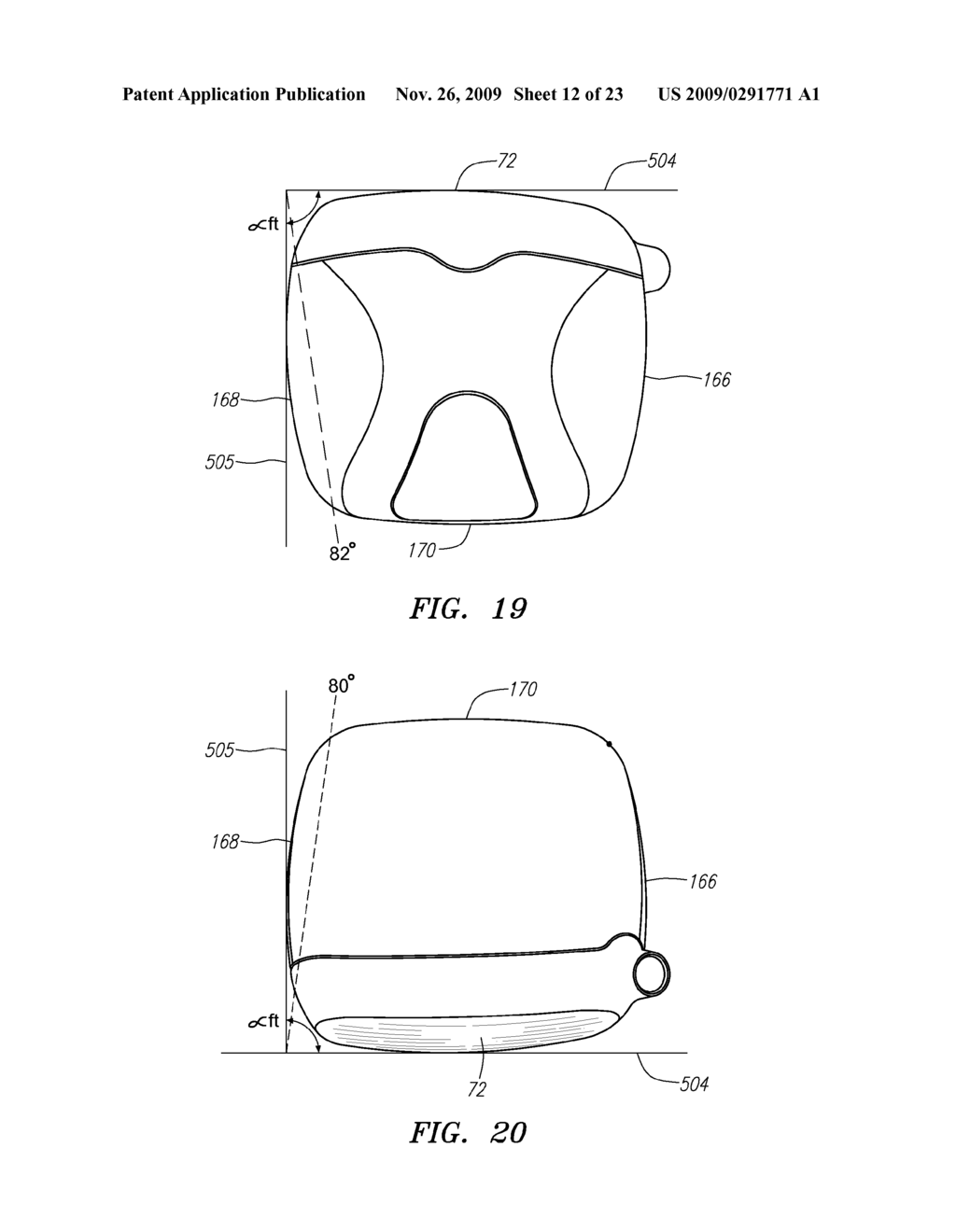 GOLF CLUB WITH HIGH MOMENT OF INERTIA - diagram, schematic, and image 13