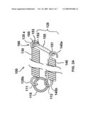 Trampoline with dual spring elements diagram and image