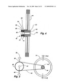 FREE WHEEL CLUTCH MECHANISM FOR BICYCLE DRIVE TRAIN diagram and image