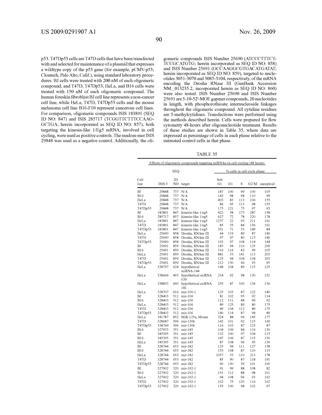 Oligomeric Compounds And Compositions For Use In Modulation Of Small Non-Coding RNAs - diagram, schematic, and image 92