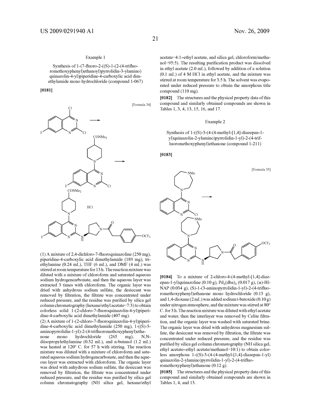 AMINOPYRROLIDINE COMPOUND - diagram, schematic, and image 22