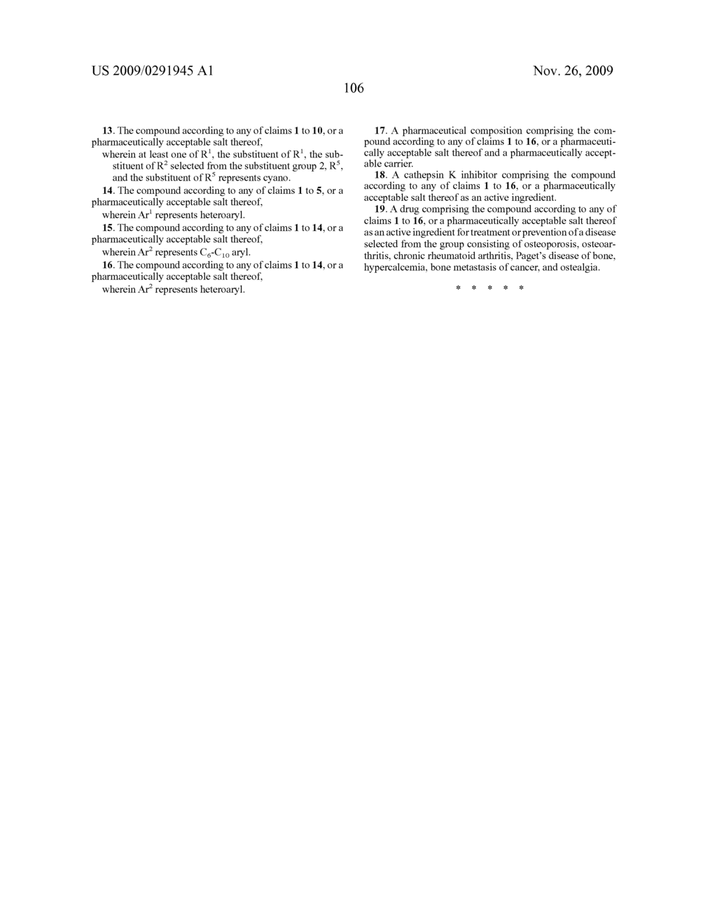 CYSTEINE PROTEASE INHIBITORS - diagram, schematic, and image 107