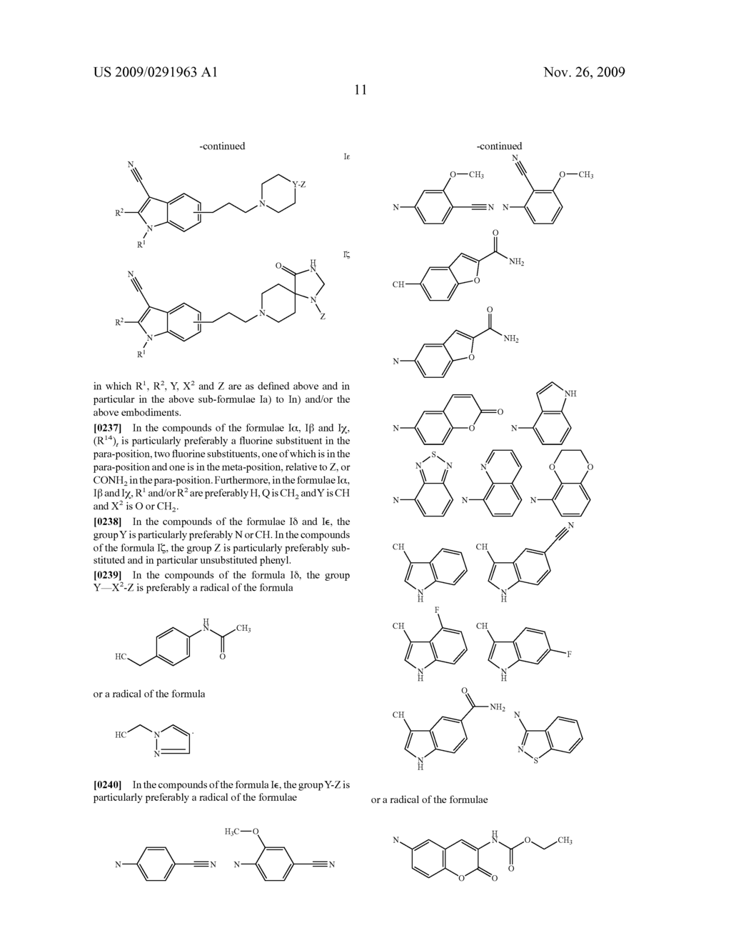 SUBSTITUTED INDOLES - diagram, schematic, and image 12