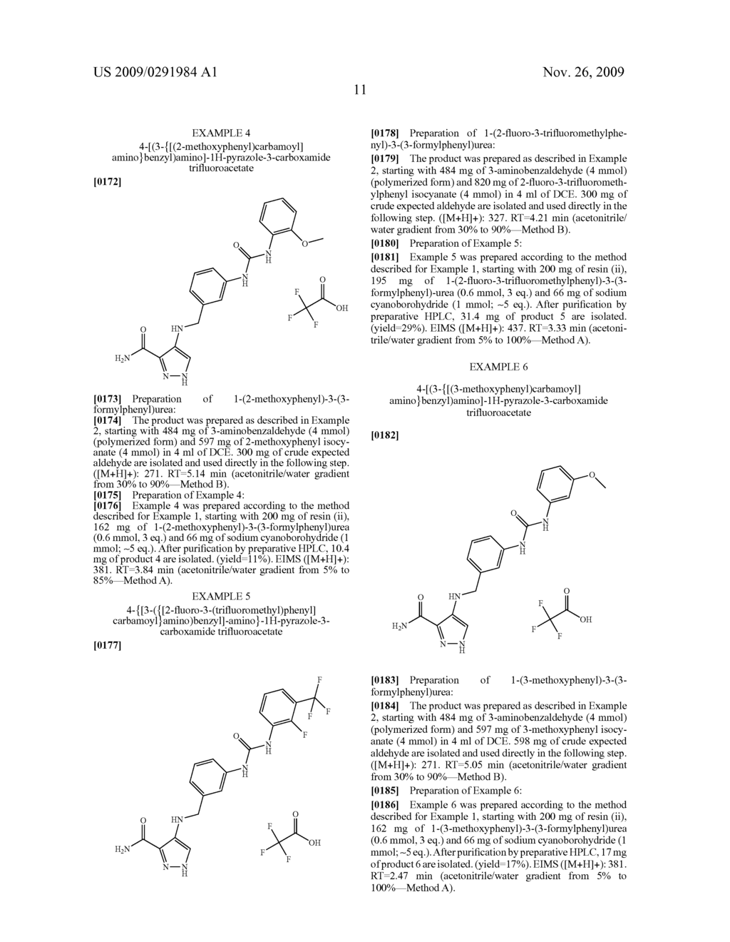 SUBSTITUTED PYRAZOLES, COMPOSITIONS CONTAINING THESE, METHOD OF PRODUCTION AND USE - diagram, schematic, and image 12