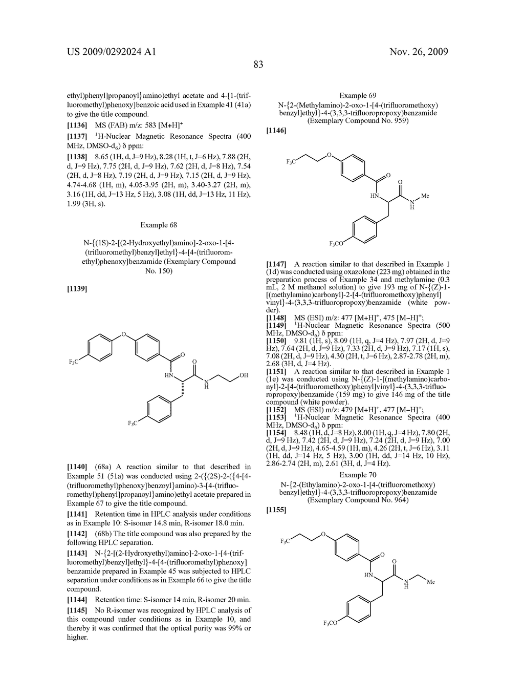SUBSTITUTED PROPANAMIDE DERIVATIVE AND PHARMACEUTICAL COMPOSITION CONTAINING THE SAME - diagram, schematic, and image 84