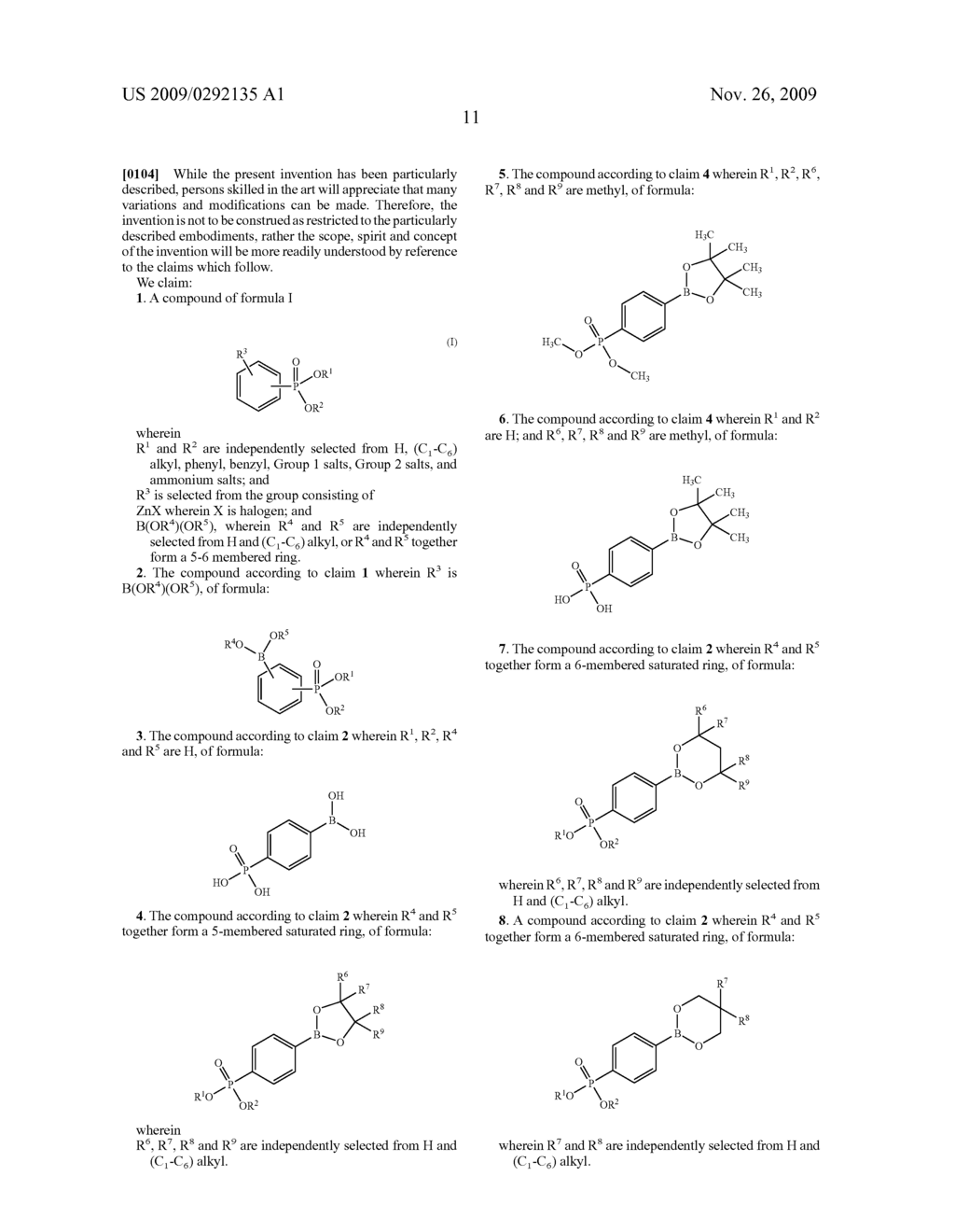 ORGANOMETAL BENZENEPHOSPHONATE COUPLING AGENTS - diagram, schematic, and image 12