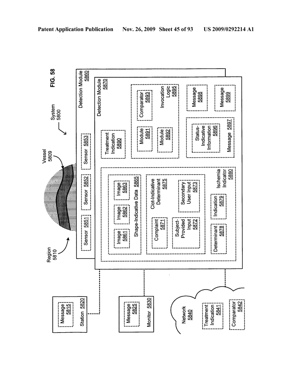 Circulatory monitoring systems and methods - diagram, schematic, and image 46