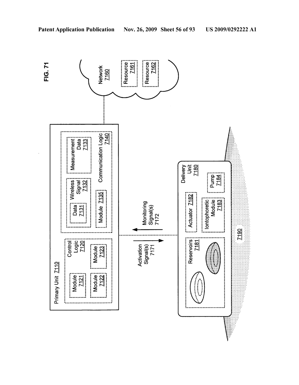 Circulatory monitoring systems and methods - diagram, schematic, and image 57