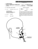 Nasogastric tube fastener diagram and image