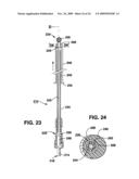 METHODS AND APPARATUS FOR TOOLS IN AXIALLY ORIENTED BORES THROUGH SPINAL VERTEBRAE diagram and image