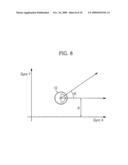 Apparatus for locating moving robot and method for the same diagram and image