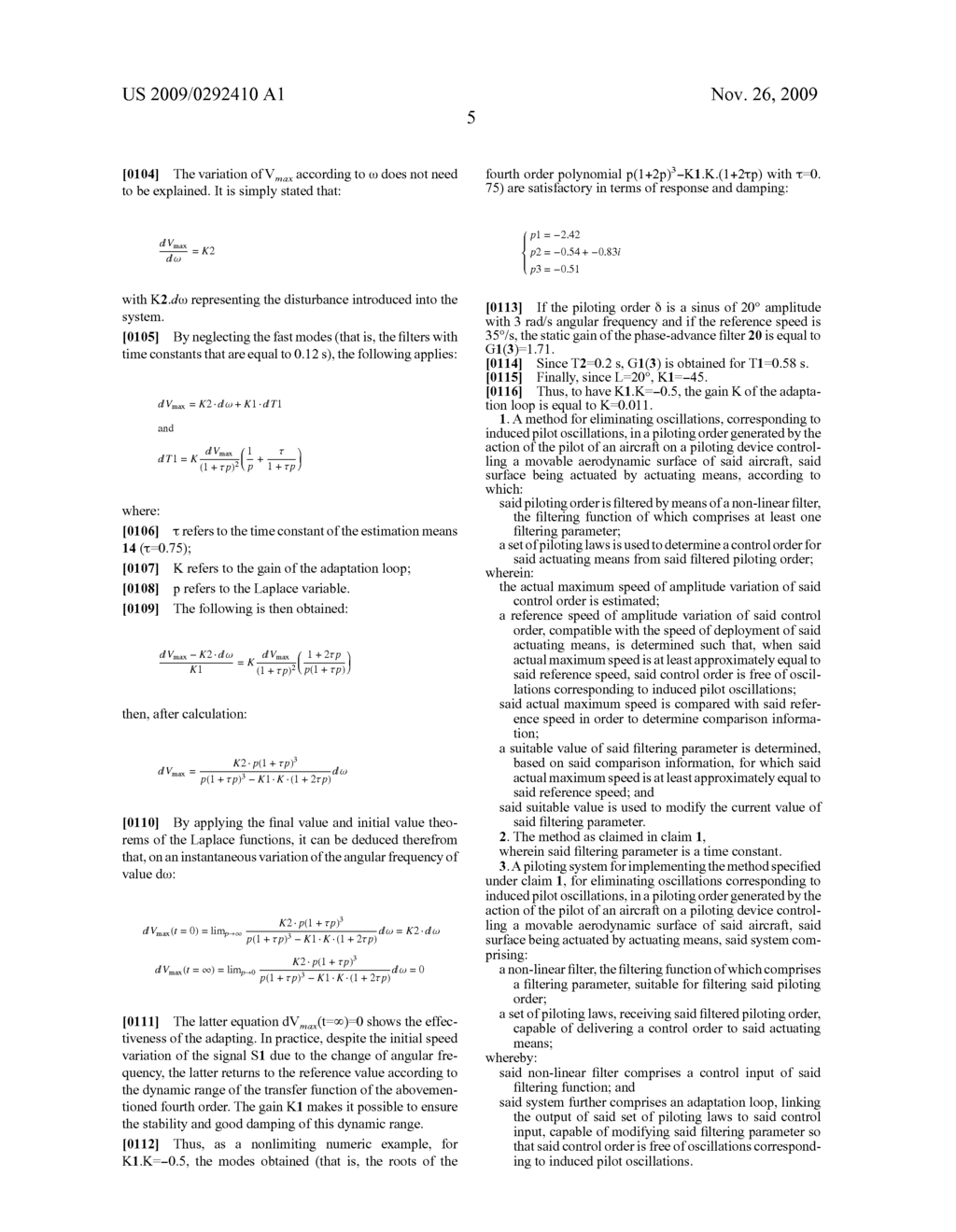 PILOTING METHOD AND DEVICE AVOIDING THE PILOT INDUCED OSCILLATIONS - diagram, schematic, and image 09