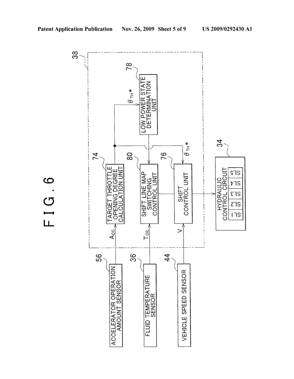 SHIFT CONTROLLER OF VEHICLE AUTOMATIC TRANSMISSION - diagram, schematic, and image 06