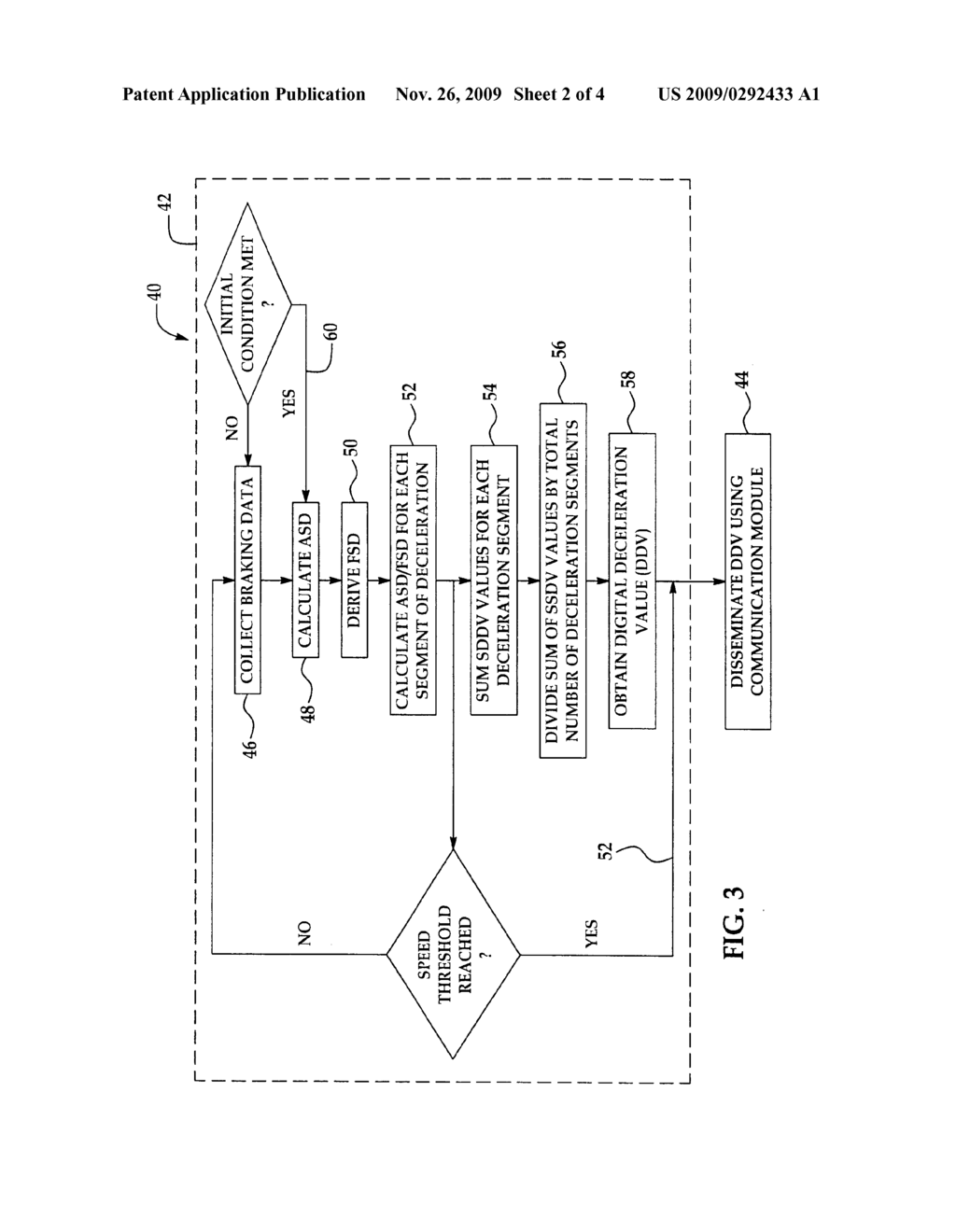 METHOD AND SYSTEM OF DETERMINING EFFECTIVENESS OF AN AIRCRAFT BRAKING SYSTEM ON AN AIRCRAFT DURING AN AIRCRAFT LANDING - diagram, schematic, and image 03