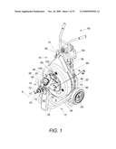 DRAIN CLEANING APPARATUS WITH ELECTRONIC CABLE MONITORING SYSTEM diagram and image