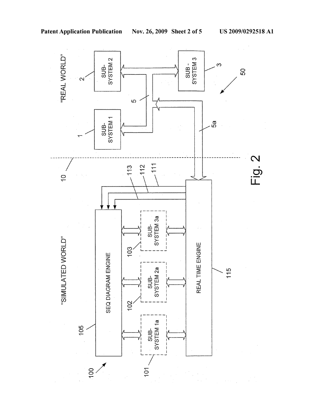 REAL TIME SIMULATING METHOD AND SYSTEM - diagram, schematic, and image 03