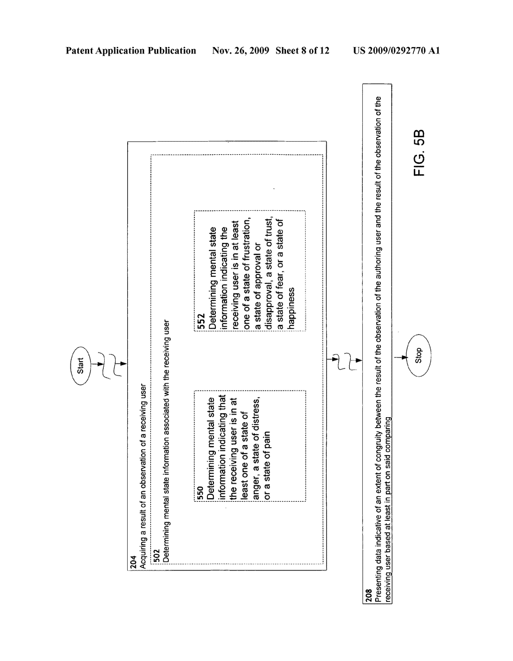 Determination of extent of congruity between observation of authoring user and observation of receiving user - diagram, schematic, and image 09