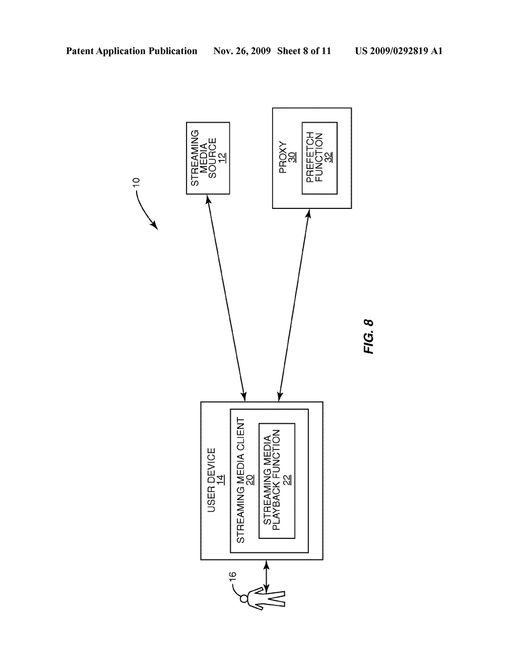 SYSTEM AND METHOD FOR ADAPTIVE SEGMENT PREFETCHING OF STREAMING MEDIA - diagram, schematic, and image 09