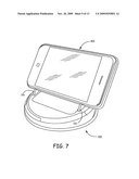 DOCKING STATION FOR PORTABLE ELECTRONIC DEVICES diagram and image