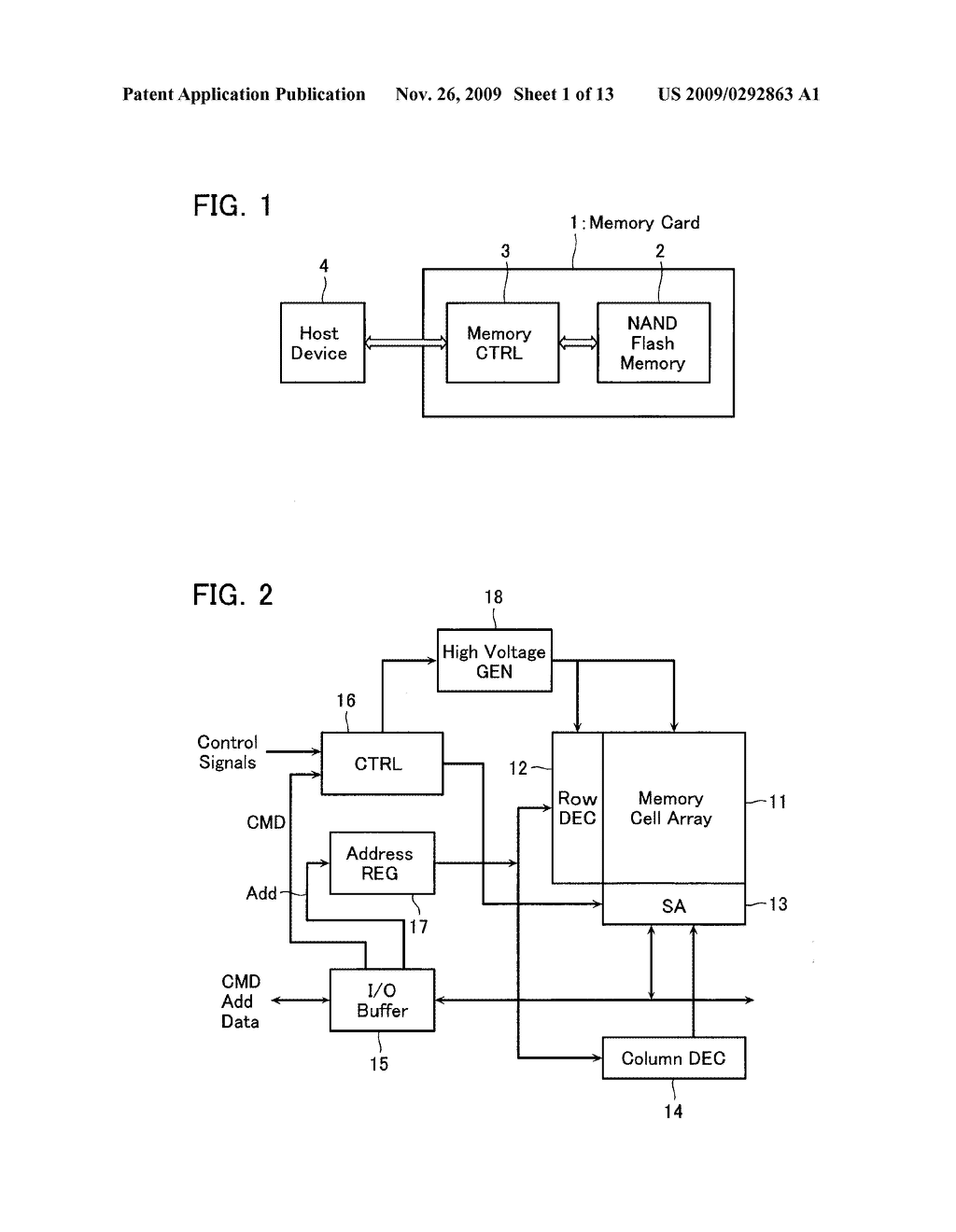 MEMORY SYSTEM WITH A SEMICONDUCTOR MEMORY DEVICE - diagram, schematic, and image 02