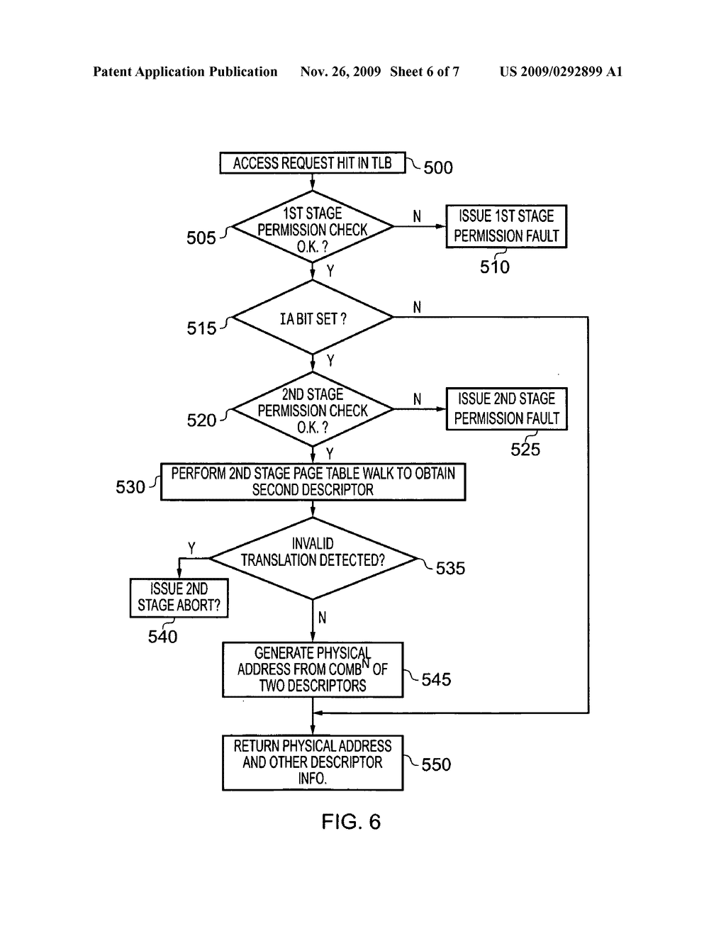 Data processing apparatus and method for handling address translation for access requests issued by processing circuitry - diagram, schematic, and image 07