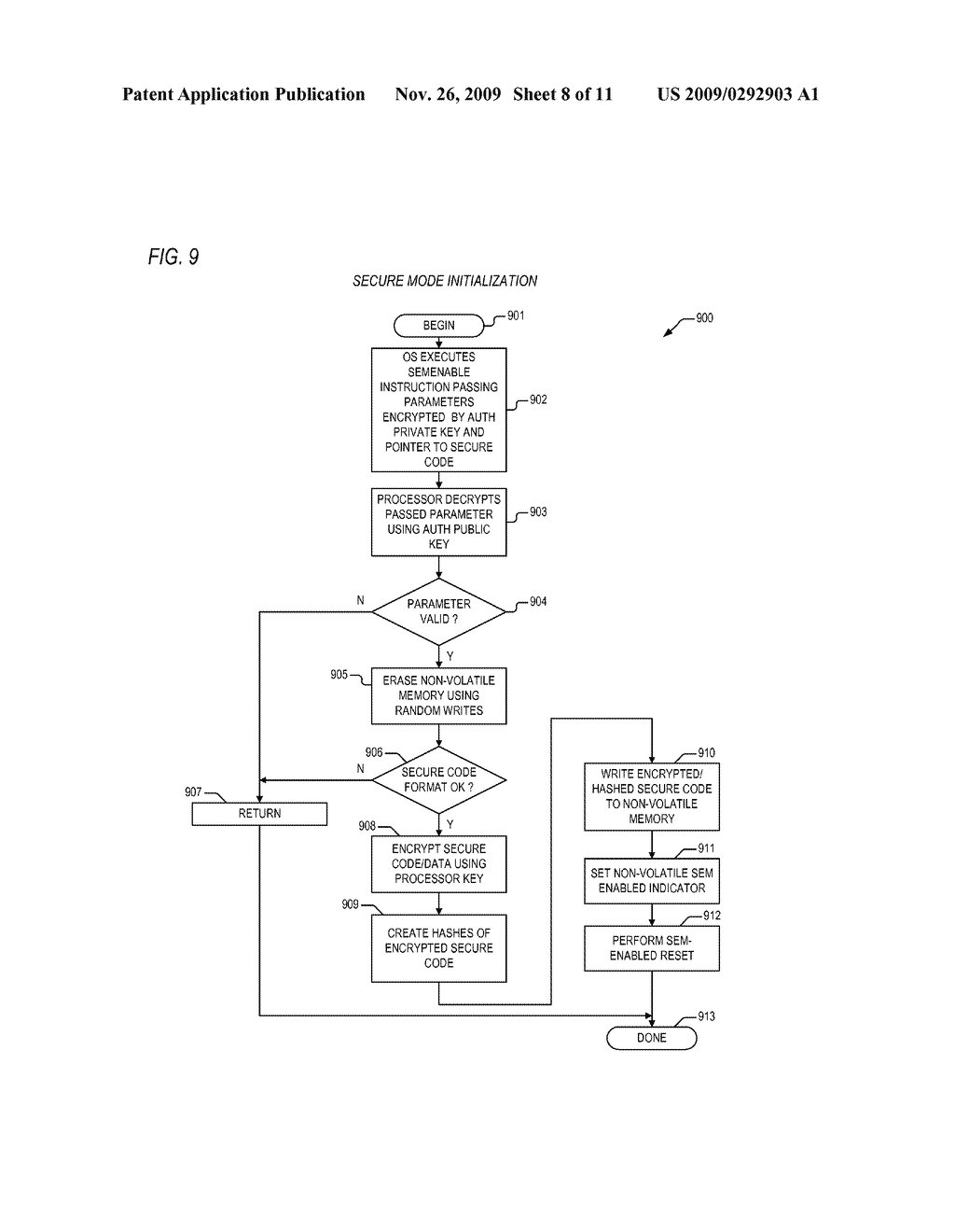 MICROPROCESSOR PROVIDING ISOLATED TIMERS AND COUNTERS FOR EXECUTION OF SECURE CODE - diagram, schematic, and image 09