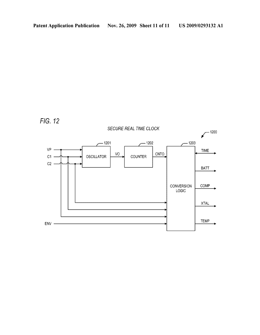 MICROPROCESSOR APPARATUS FOR SECURE ON-DIE REAL-TIME CLOCK - diagram, schematic, and image 12