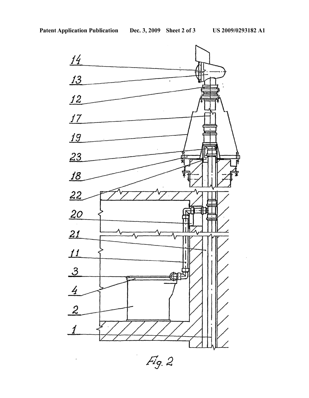 Method for Air Removal from a Water-Closet Bowl and a Device for air removal from a water-closet bowl - diagram, schematic, and image 03