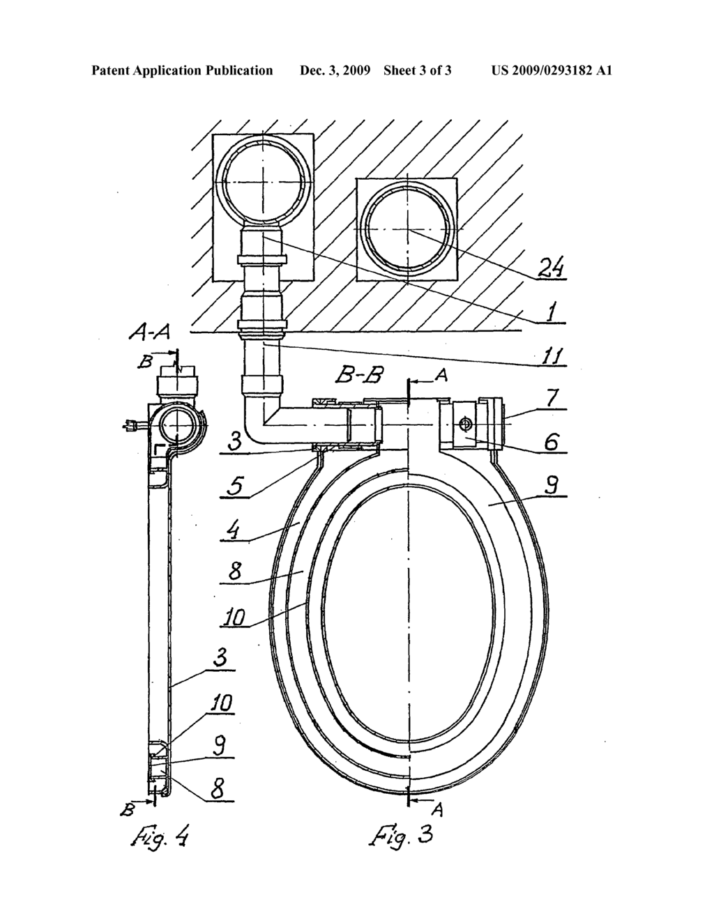 Method for Air Removal from a Water-Closet Bowl and a Device for air removal from a water-closet bowl - diagram, schematic, and image 04