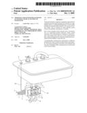 Apparatus and system for automatic activation and de-activation of water flow diagram and image