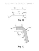 Blade support for multi-blade razor cartridges diagram and image