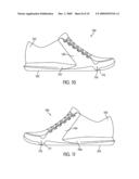 Article of Footwear with Arch Wrap diagram and image