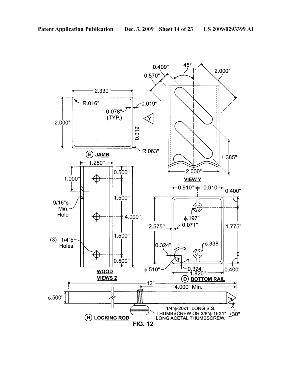 Metal bahama style storm shutter - diagram, schematic, and image 15