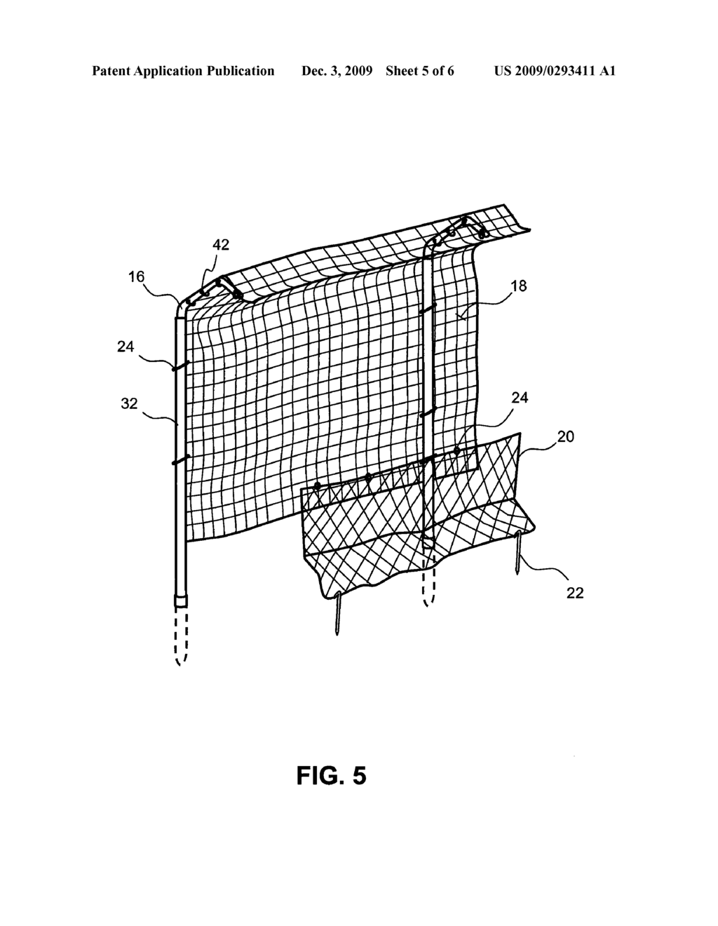 Confinement Fence Structure For Climbing Animals and its Associated Methods of Construction and Installation - diagram, schematic, and image 06