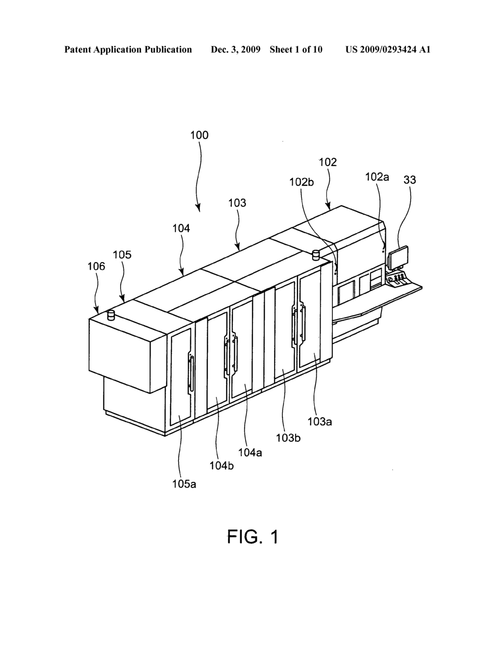 SHEET PROCESSING APPARATUS AND ELECTROMAGNETIC LOCKING METHOD OF STACKING DEVICE - diagram, schematic, and image 02