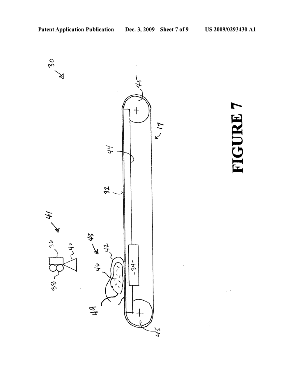 Method for positioning a loaded bag in a vacuum chamber - diagram, schematic, and image 08