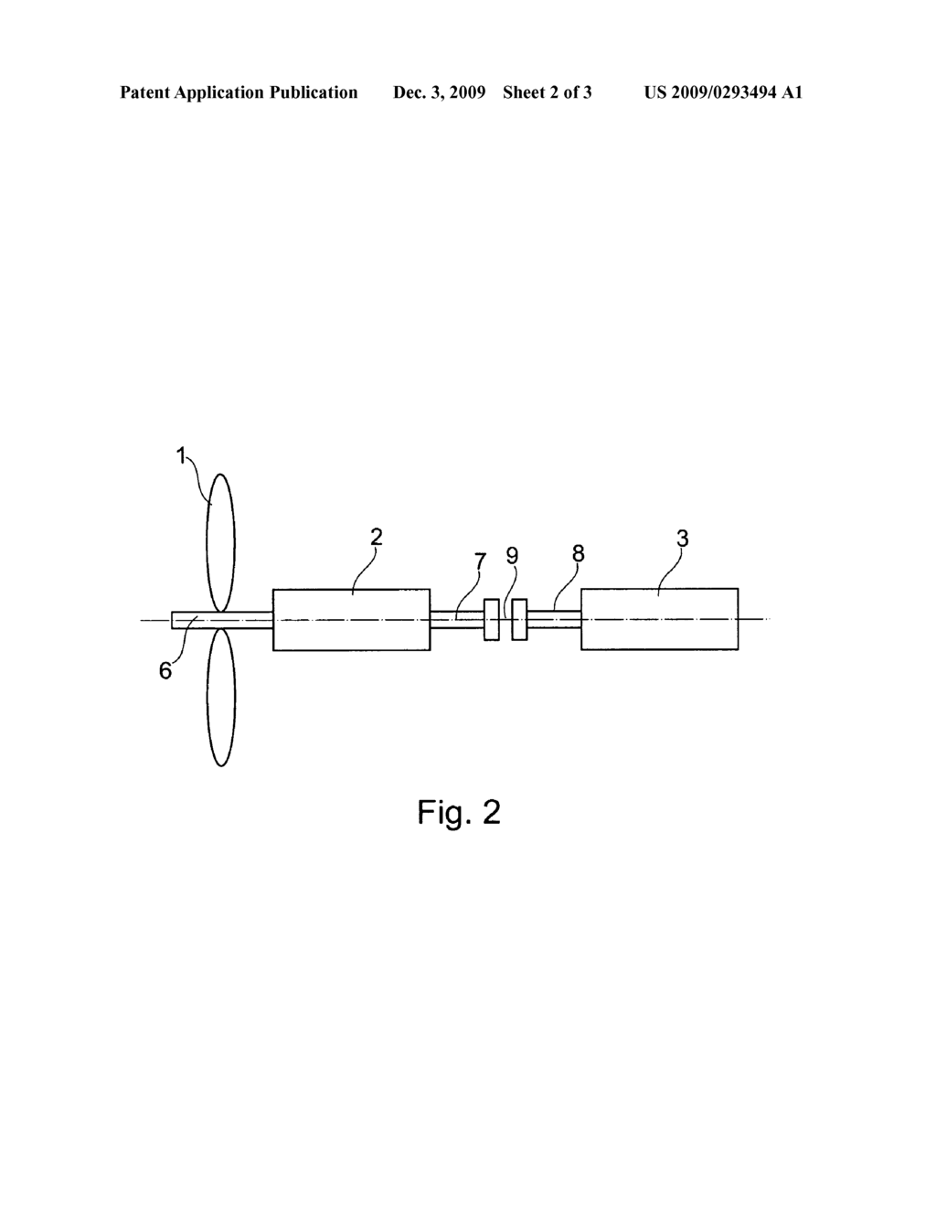 Hybrid drive for an aircraft - diagram, schematic, and image 03