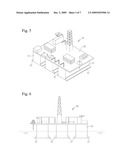 Semi-Submersible Offshore Structure Having Storage Tanks for Liquified Gas diagram and image