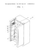 ICE DETECTING METHOD AND APPARATUS FOR A REFRIGERATOR diagram and image