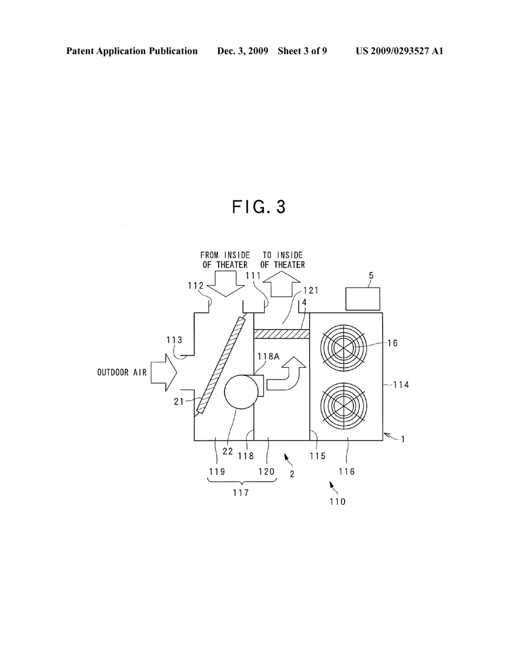 ELECTROLYTIC WATER GENERATING DEVICE, AIR FILTERING SYSTEM, AIR CONDITIONING AND FILTERING APPARATUS, AND AIR CONDITIONING AND FILTERING SYSTEM - diagram, schematic, and image 04