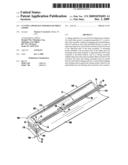 Cutting apparatus for rolled sheet goods diagram and image