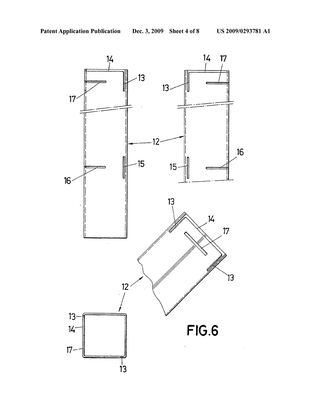 Table, Shelf Unit or Modular Structure with Box Hollow Profile Sections, Assembled by Using Safety Coupling Retainers - diagram, schematic, and image 05