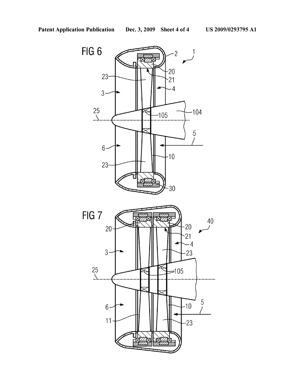 Submarine with a propulsion drive with an electric motor ring - diagram, schematic, and image 05