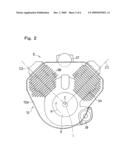 AIR-COOLED V-TYPE COMBUSTION ENGINE diagram and image