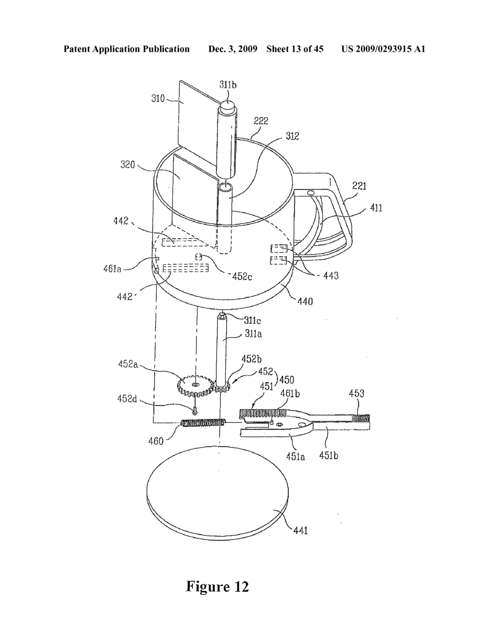 VACUUM CLEANER WITH REMOVABLE DUST COLLECTOR, AND METHODS OF OPERATNG THE SAME - diagram, schematic, and image 14