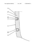 VEHICLE TIRES HAVING COATED TREAD diagram and image