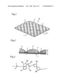 BULKY SHEET MATERIAL HAVING THREE-DIMENSIONAL PROTRUSIONS diagram and image